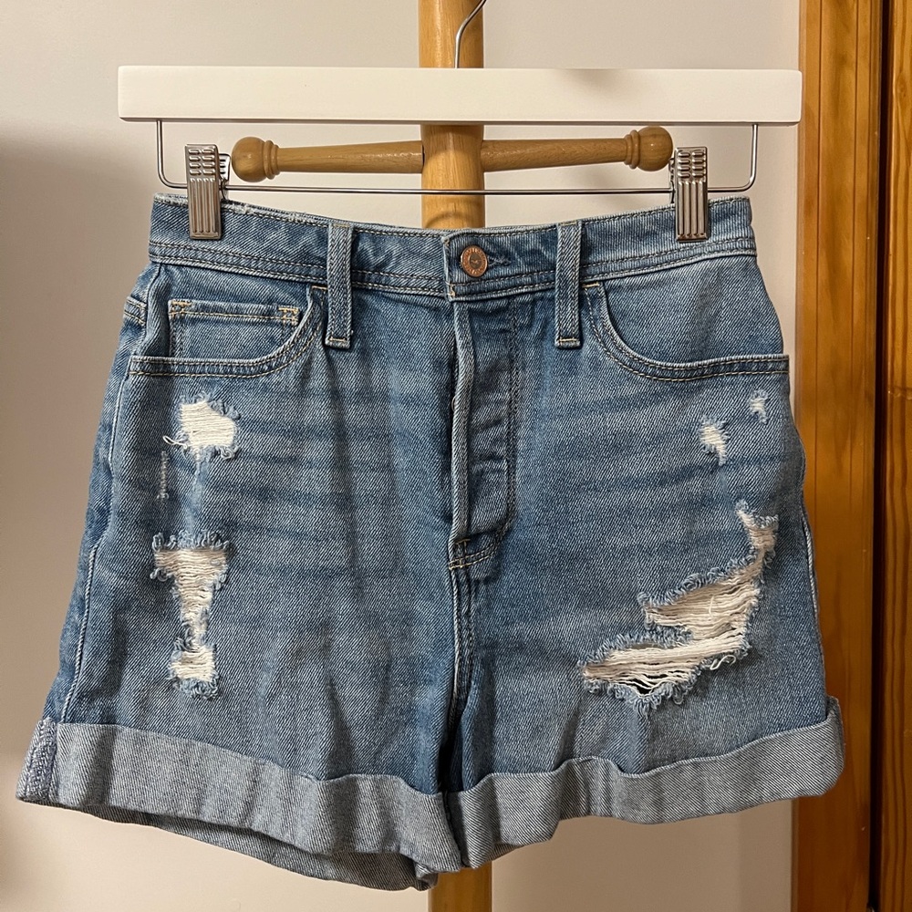Hollister Mom Denim Shorts